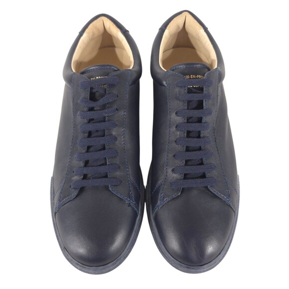 Zespa ZSP4 Leather Sneakers US 8 FR 41 Mens Navy $315 main image 8